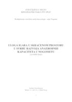 prikaz prve stranice dokumenta Uloga igara u skraćenom prostoru u svrhu razvoja anaerobnih kapaciteta u nogometu