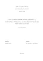 prikaz prve stranice dokumenta Utjecaj osmotjednog fitness tretmana na motoričke i funkcionalne sposobnosti polaznika Policijske akademije