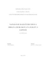 prikaz prve stranice dokumenta Napadanje različitih tipova obrana od blokova na igraču s loptom