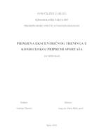 prikaz prve stranice dokumenta Primjena ekscentričnog treninga u kondicijskoj pripremi
