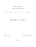 prikaz prve stranice dokumenta Bodyweight trening